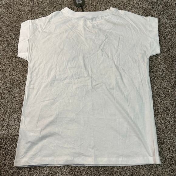 ALLSAINTS Women's Volatus Imogen Boy T-Shirt Size XS/S In Optic White - Picture 5 of 14